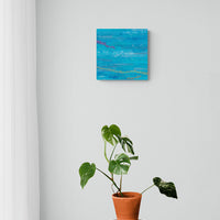 Sea dreams (beaches #6) - art by artist from Canada Mardell Rampton - artterra online art gallery - Buy art of Canada Online - We ship to USA and Canada