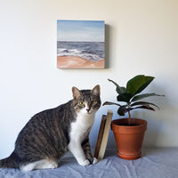 Sand and Sea - art by artist from Canada Grace Lane-Smith - artterra online art gallery - Buy art of Canada Online - We ship to USA and Canada