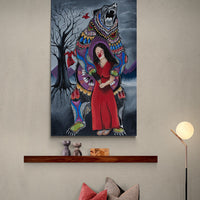 Ganawenda (To Protect) - art by artist from Canada Jessica Somers - artterra online art gallery - Buy art of Canada Online - We ship to USA and Canada