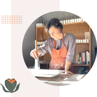 Jardin d’agrément - art by artist from Canada Melissa Mulder - artterra online art gallery - Buy art of Canada Online - We ship to USA and Canada