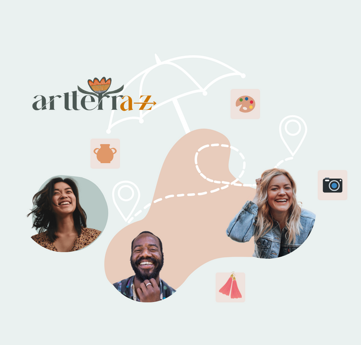 Artterra A–Z Challenges and Community