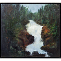 The stream - art by artist from Canada Christine Viens - artterra online art gallery - Buy art of Canada Online - Free Shipping