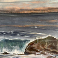 Wild Skies Upon the Waves - art by artist from Canada Grace Lane-Smith - artterra online art gallery - Buy art of Canada Online - Free Shipping