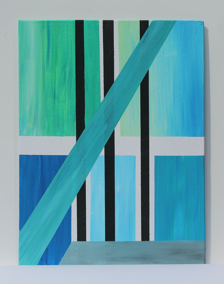 The 5 Windows - art by artist from Canada Art by Grrace - artterra online art gallery - Buy art of Canada Online - We ship to USA and Canada