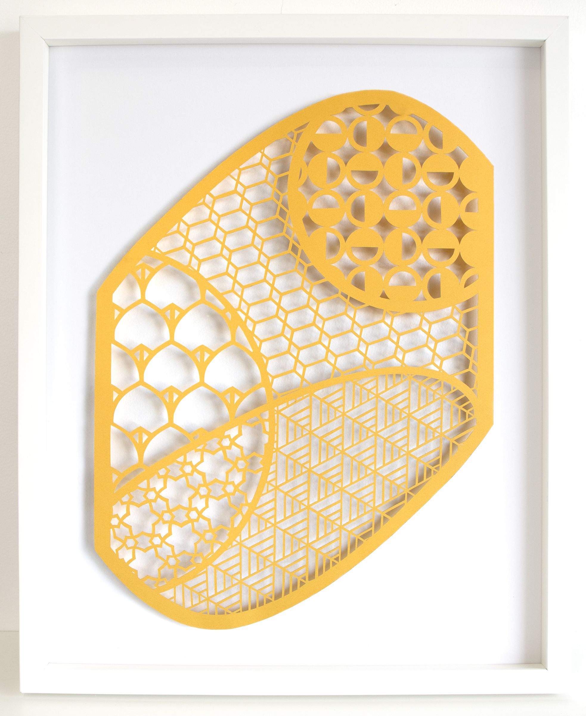 Pattern Mixing Series (yellow shape) – Artterra