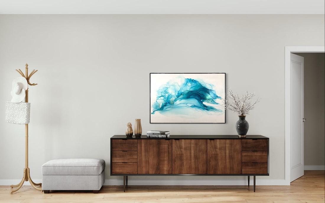 Wave - art by artist from Canada Sophie Yeh-Chau - artterra online art gallery - Buy art of Canada Online - We ship to USA and Canada
