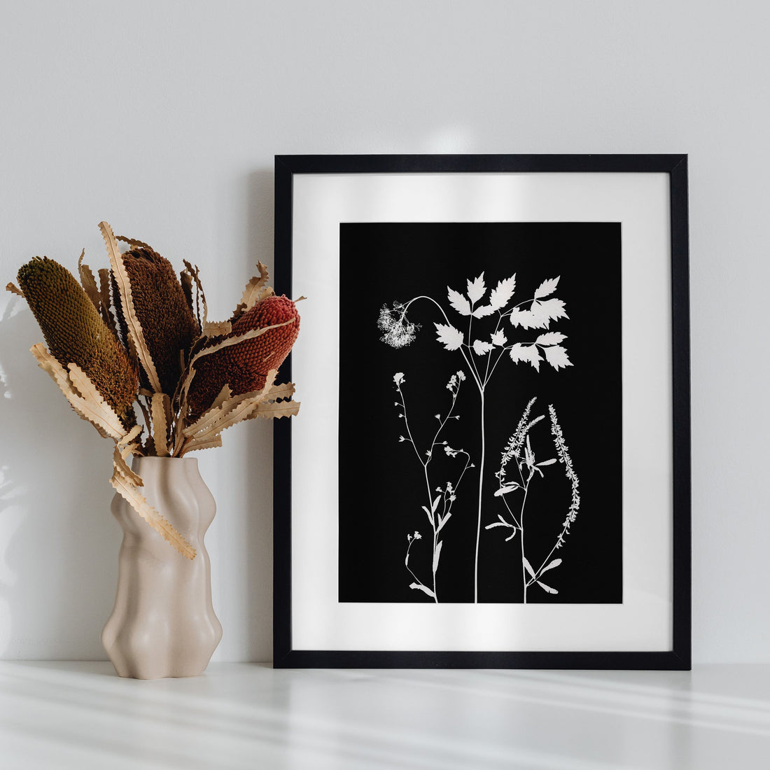 Original Photogram / Wildflowers 02 - art by artist from Canada Florigin